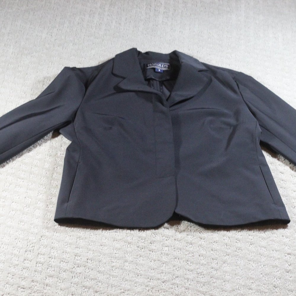 Harolds Size 6 Classic Black Blazer